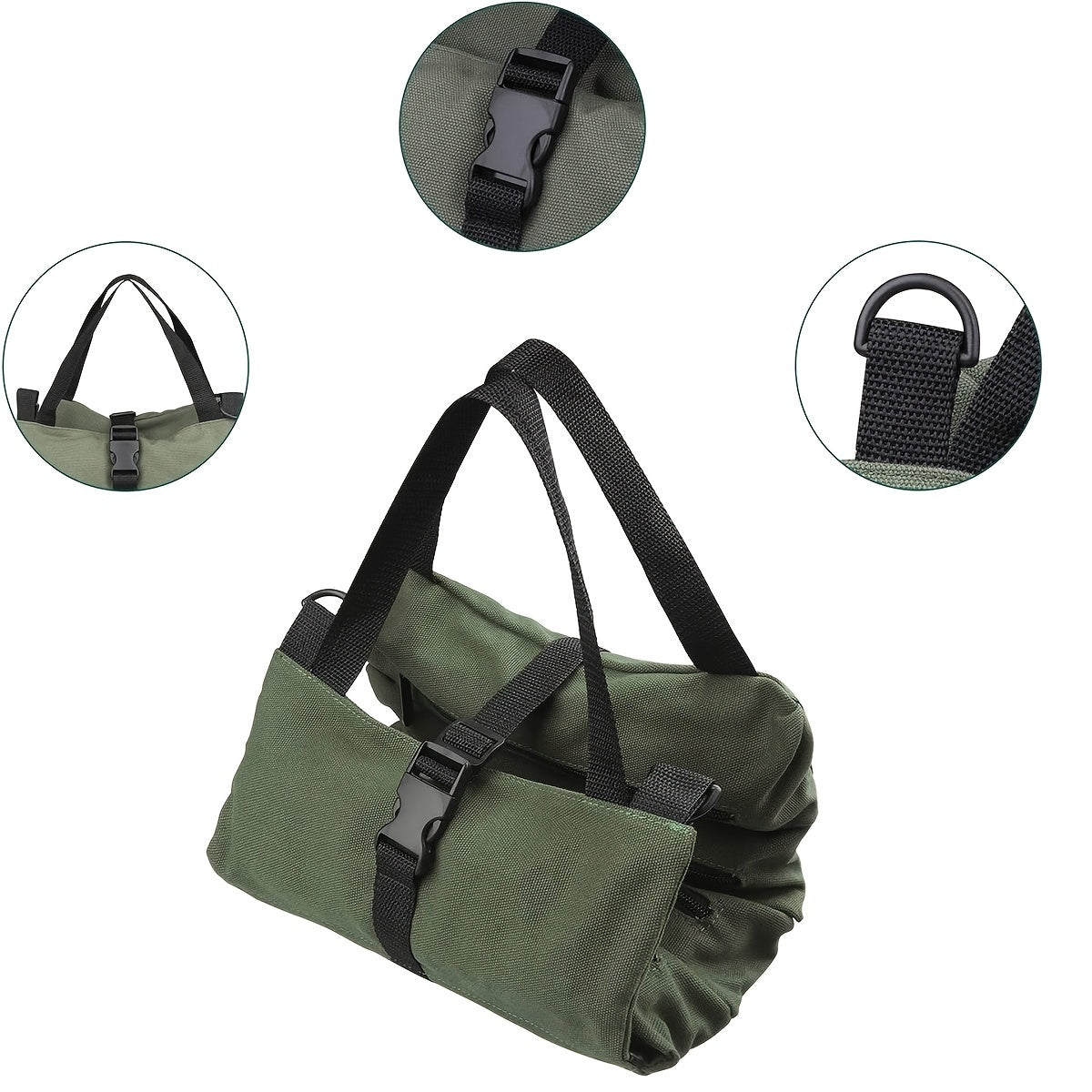 Multi-Purpose Canvas Roll Up Tool Bag