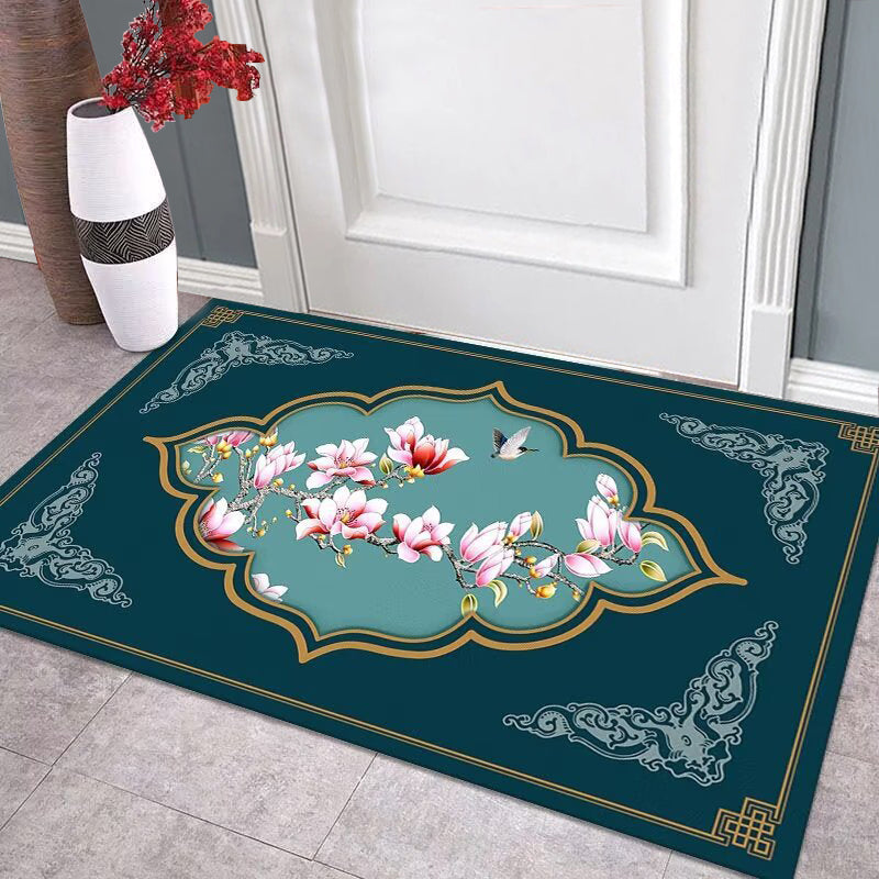 40*60CM Modern New Chinese Carpet Crystal Velvet Living Room Blanket