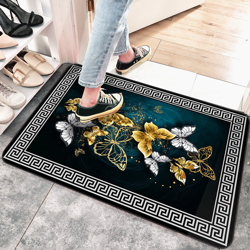 40*60CM Modern New Chinese Carpet Crystal Velvet Living Room Blanket