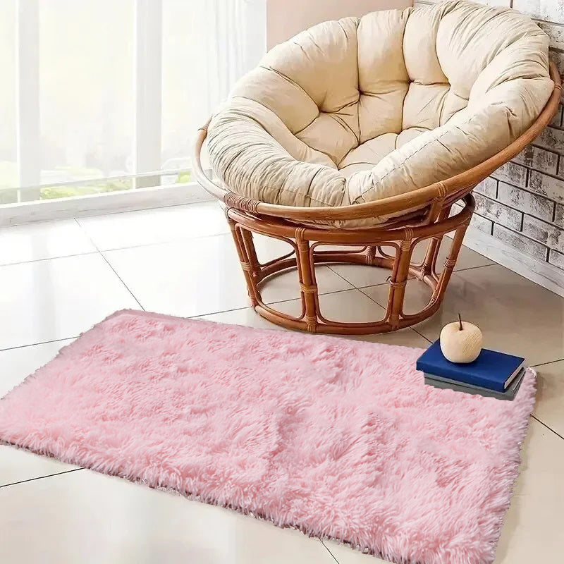 40x60cm Nordic Ins Living Room Plush Blanket Floor Mat