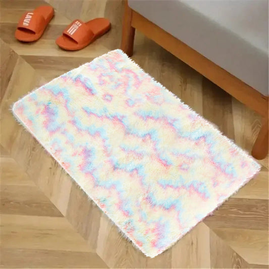 40x60cm Nordic Ins Living Room Plush Blanket Floor Mat