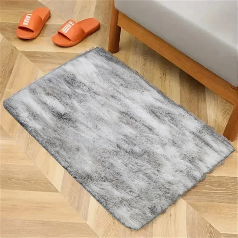 40x60cm Nordic Ins Living Room Plush Blanket Floor Mat