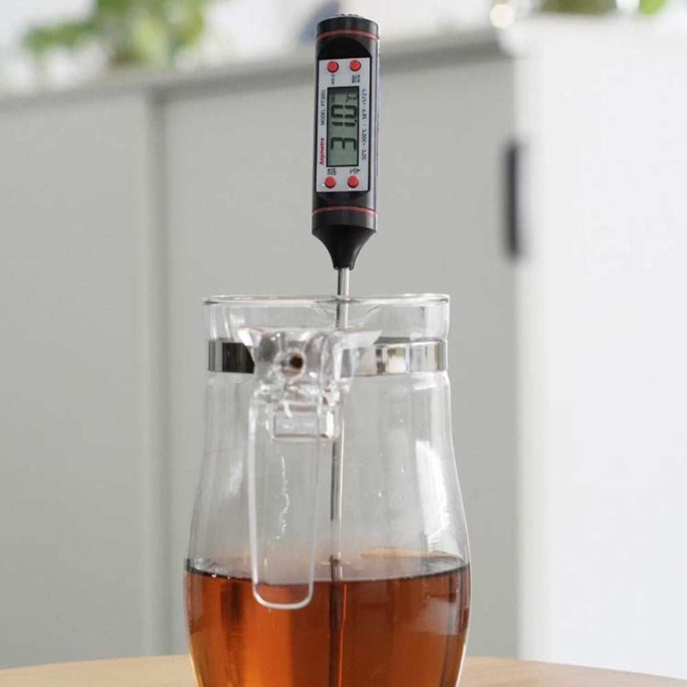 Electronic Digital Thermometer Food Kitchen Temperature Instrument