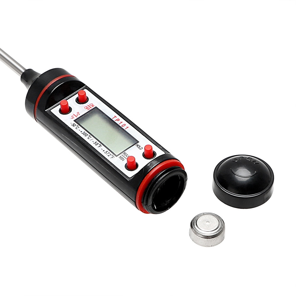 Electronic Digital Thermometer Food Kitchen Temperature Instrument