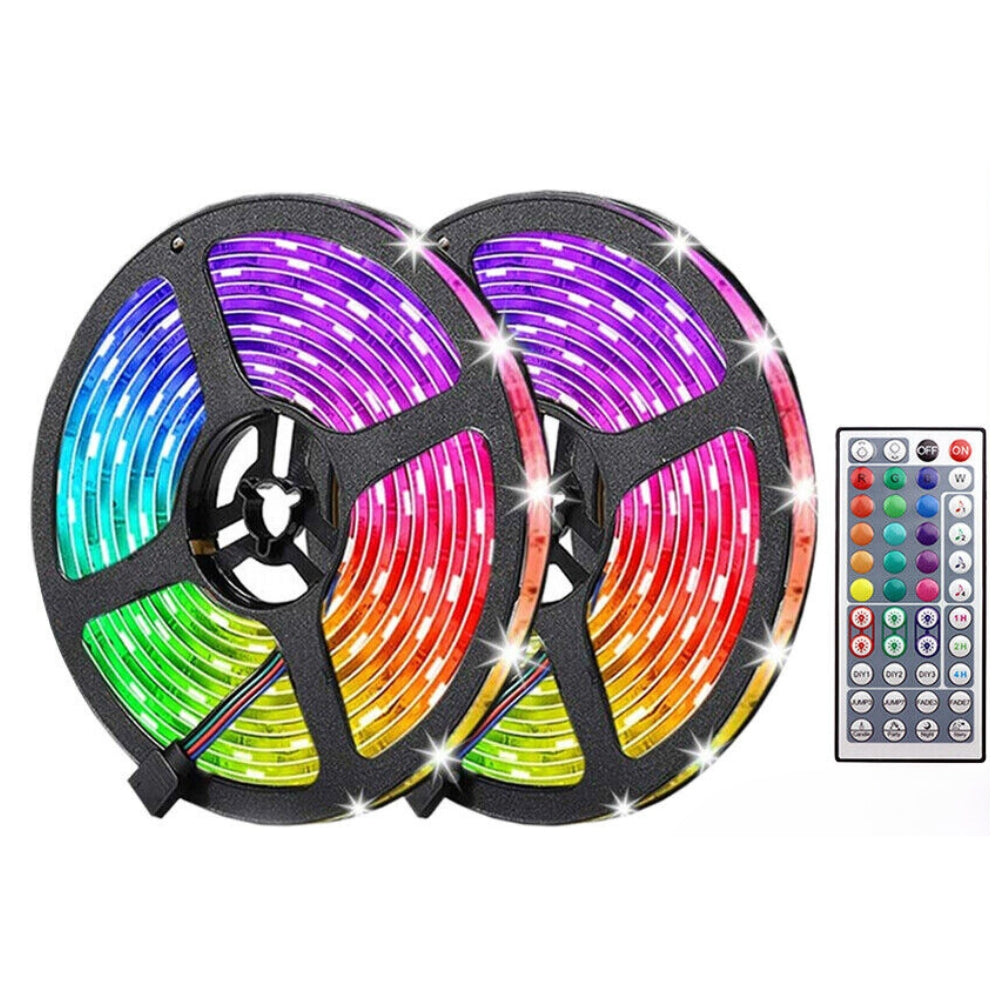 RGB LED Strip Light Waterproof IP65 IR CONTROLLER Indoor Outdoor