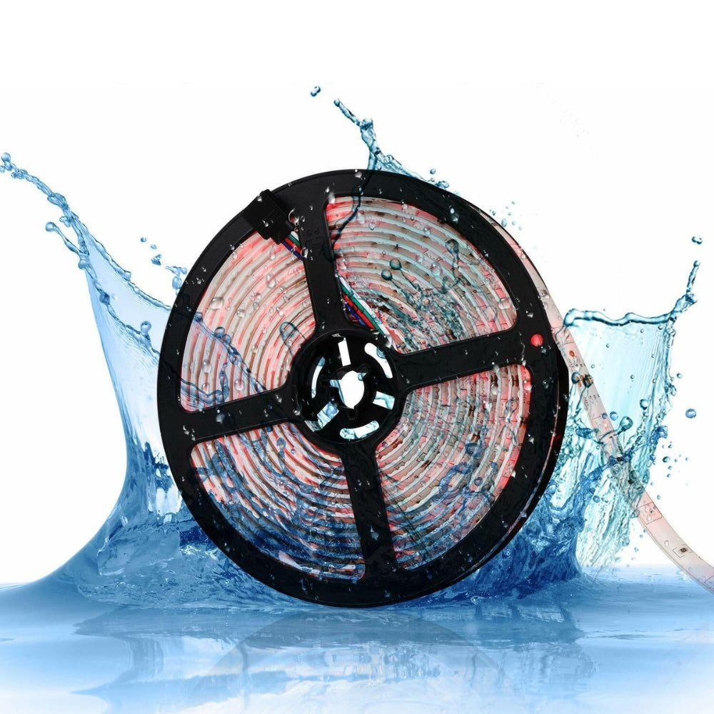 RGB LED Strip Light Waterproof IP65 IR CONTROLLER Indoor Outdoor