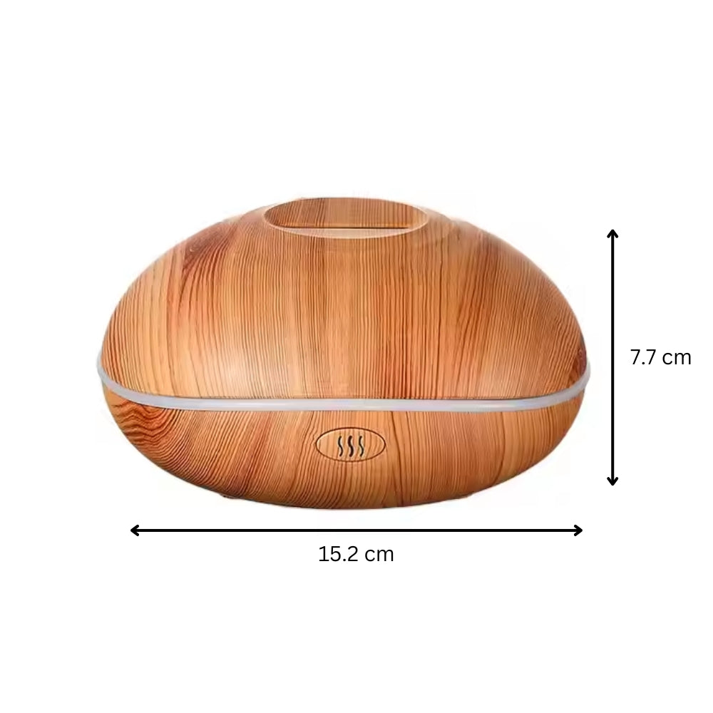 Fire Flame Aromatherapy Diffuser Humidifier with 7 Flames Effect