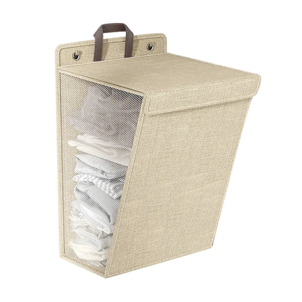 Foldable Adhesive Laundry Basket Hamper