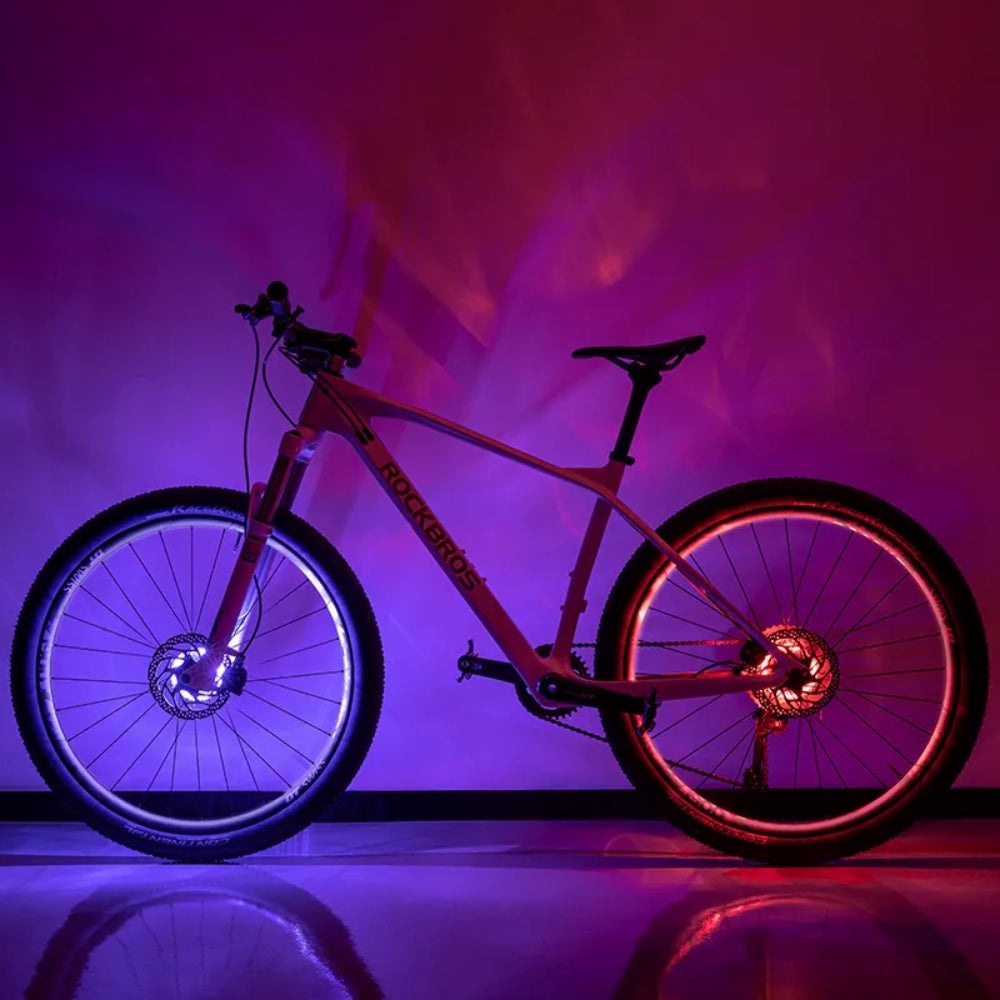 LED Bicycle Wheel Light Tail Hub Spoke One Lamp