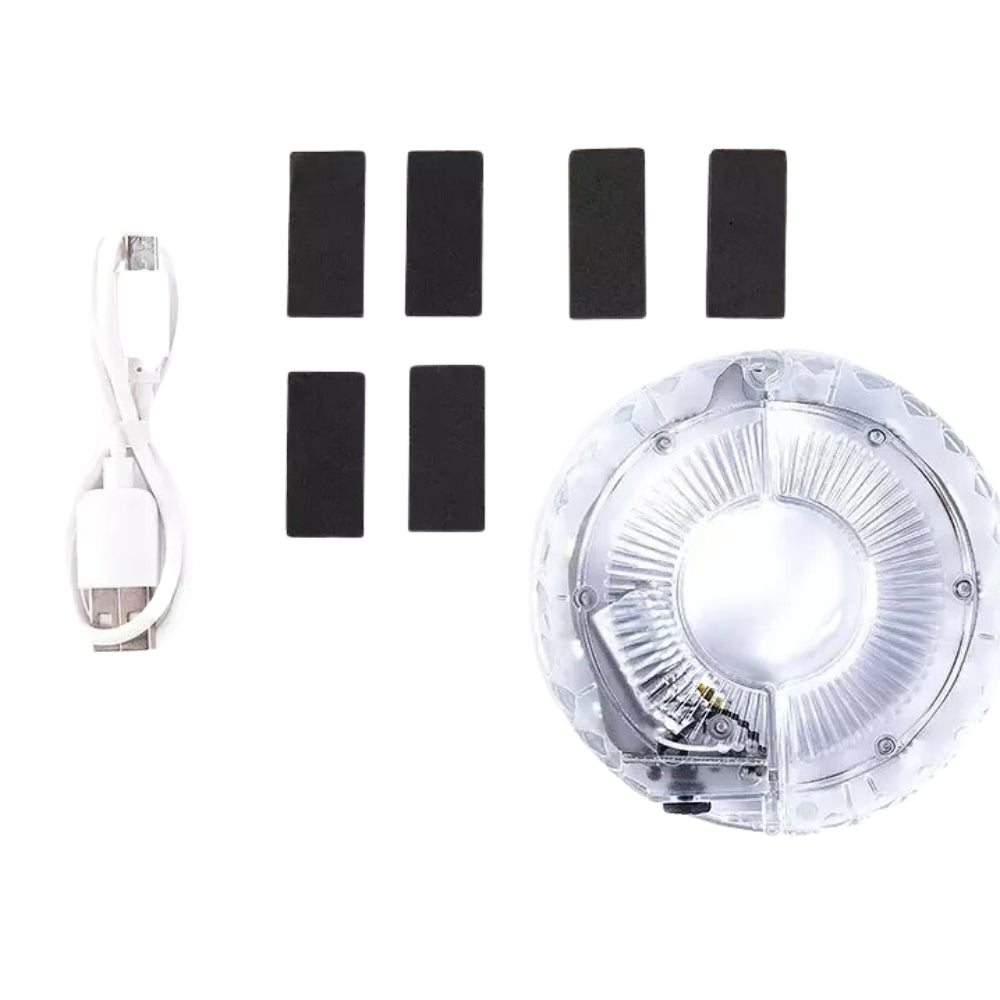 LED Bicycle Wheel Light Tail Hub Spoke One Lamp