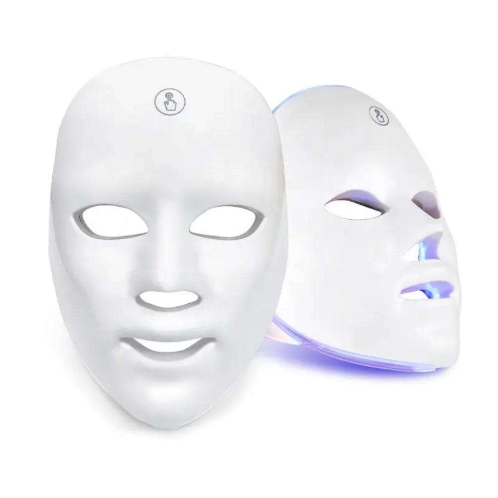 7 Colors LED Rejuvenation Light Therapy Facial Mask