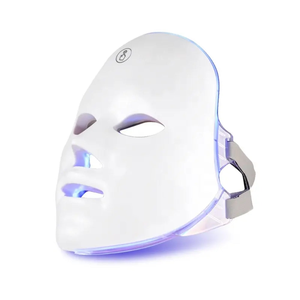 7 Colors LED Rejuvenation Light Therapy Facial Mask
