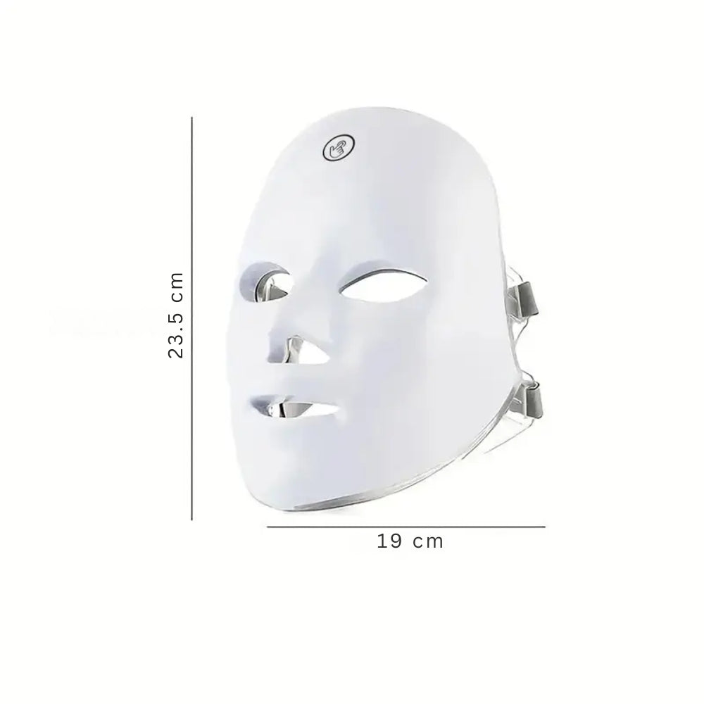 7 Colors LED Rejuvenation Light Therapy Facial Mask
