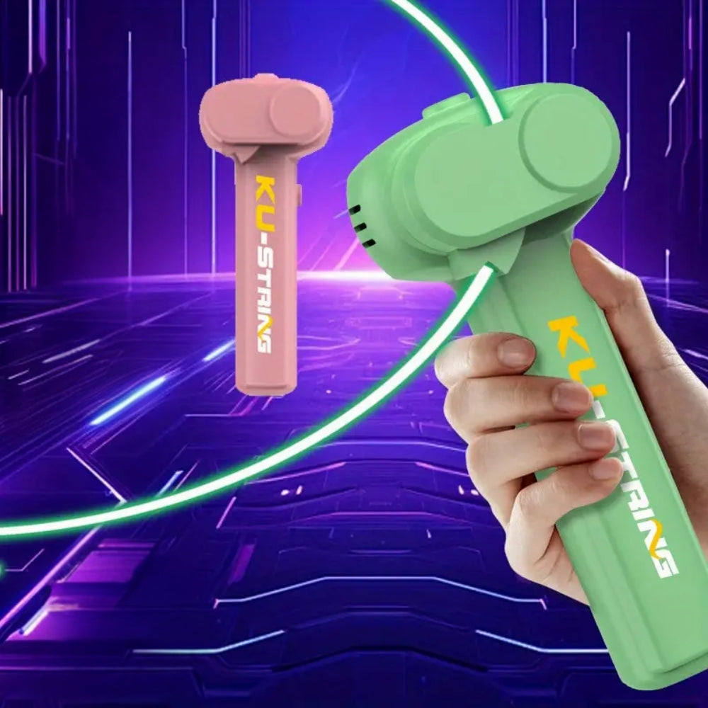 Glow in The Dark String Launcher Rope Stress Relief Toy