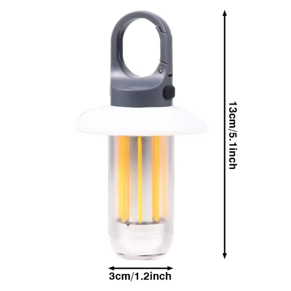Rechargeable LED Portable Super Bright Flashlight Work Light Waterproof Camping Light