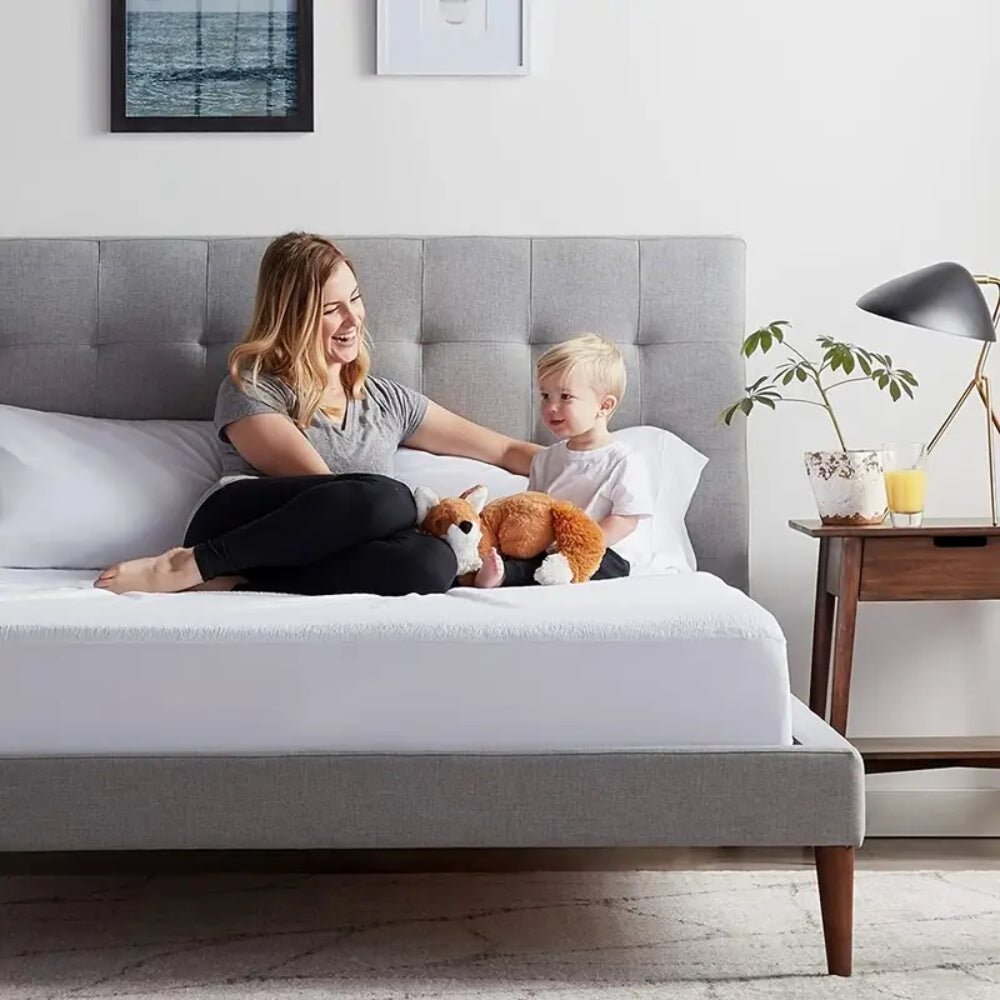 100% Cotton Fitted Mattress Protector Waterproof