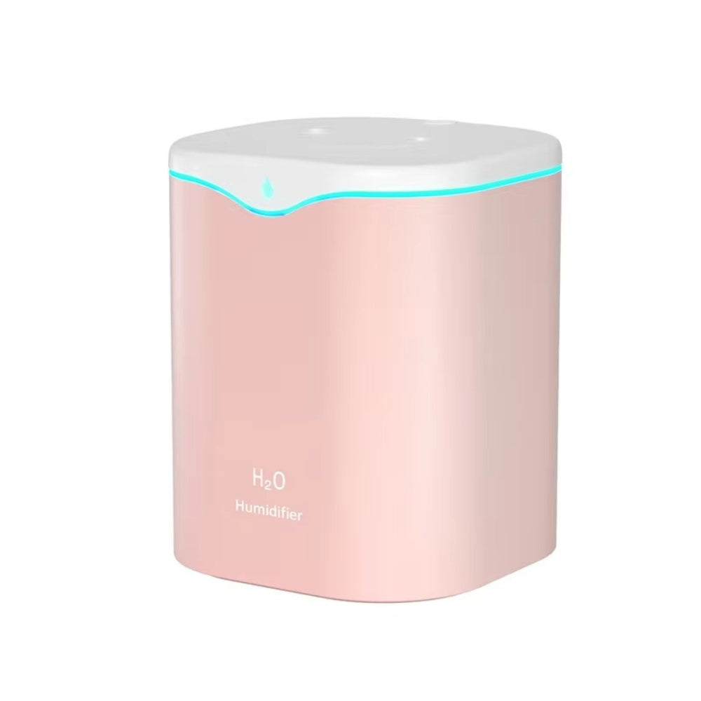 USB Air Humidifier with Dual Spray Ports and Essential Oil Diffuser