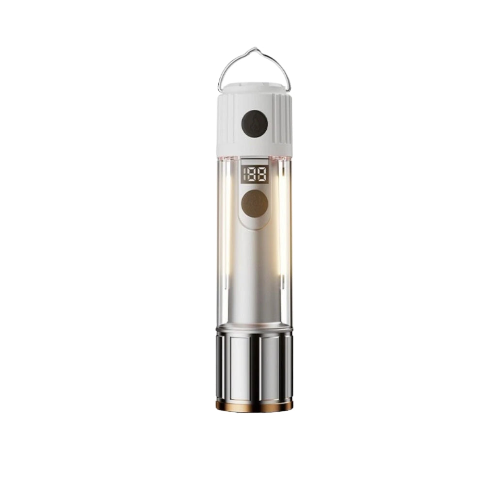 Rechargeable LED Portable Super Bright Flashlight Work Light Waterproof Camping Light